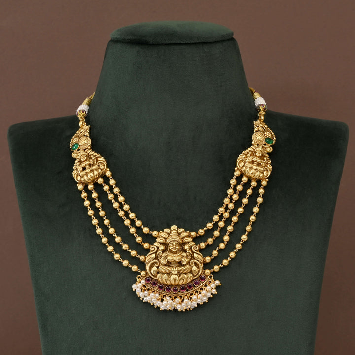 Temple Necklace Set