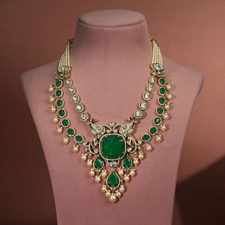 Moissanite Necklace Set