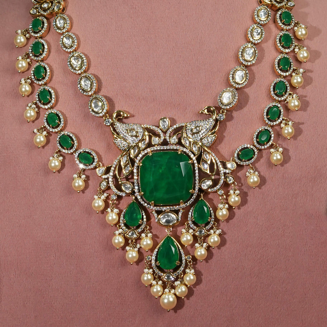 Moissanite Necklace Set