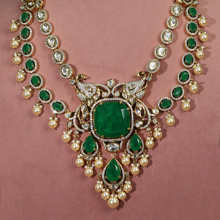 Moissanite Necklace Set