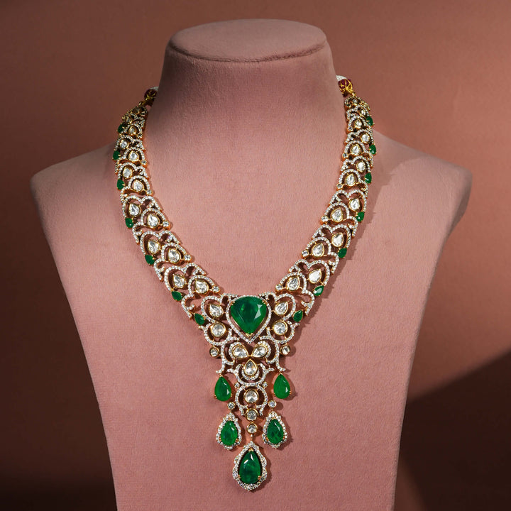 Moissanite Necklace Set