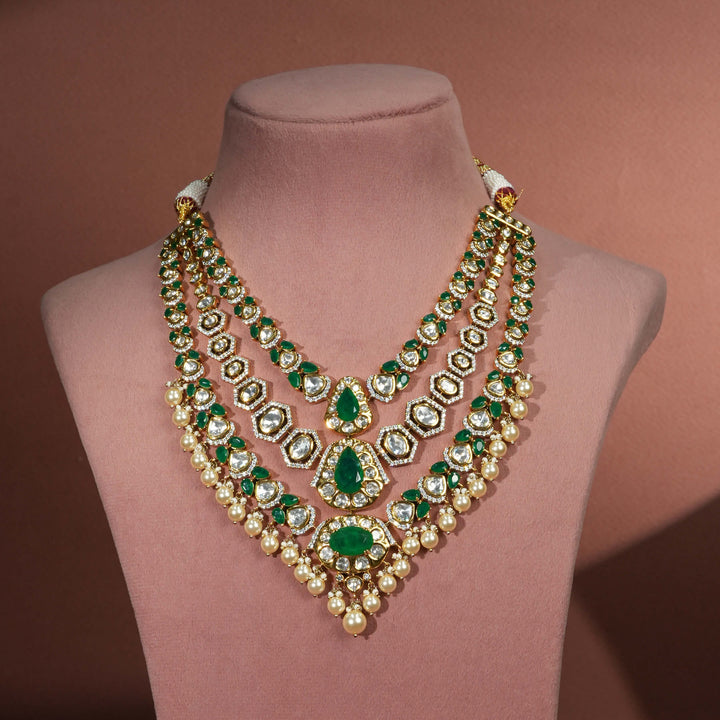 Moissanite Necklace Set