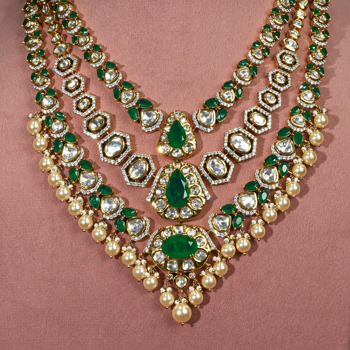 Moissanite Necklace Set