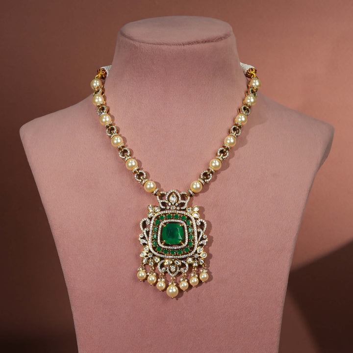 Moissanite Necklace Set