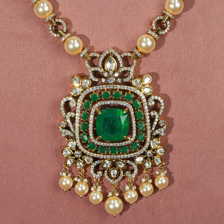 Moissanite Necklace Set