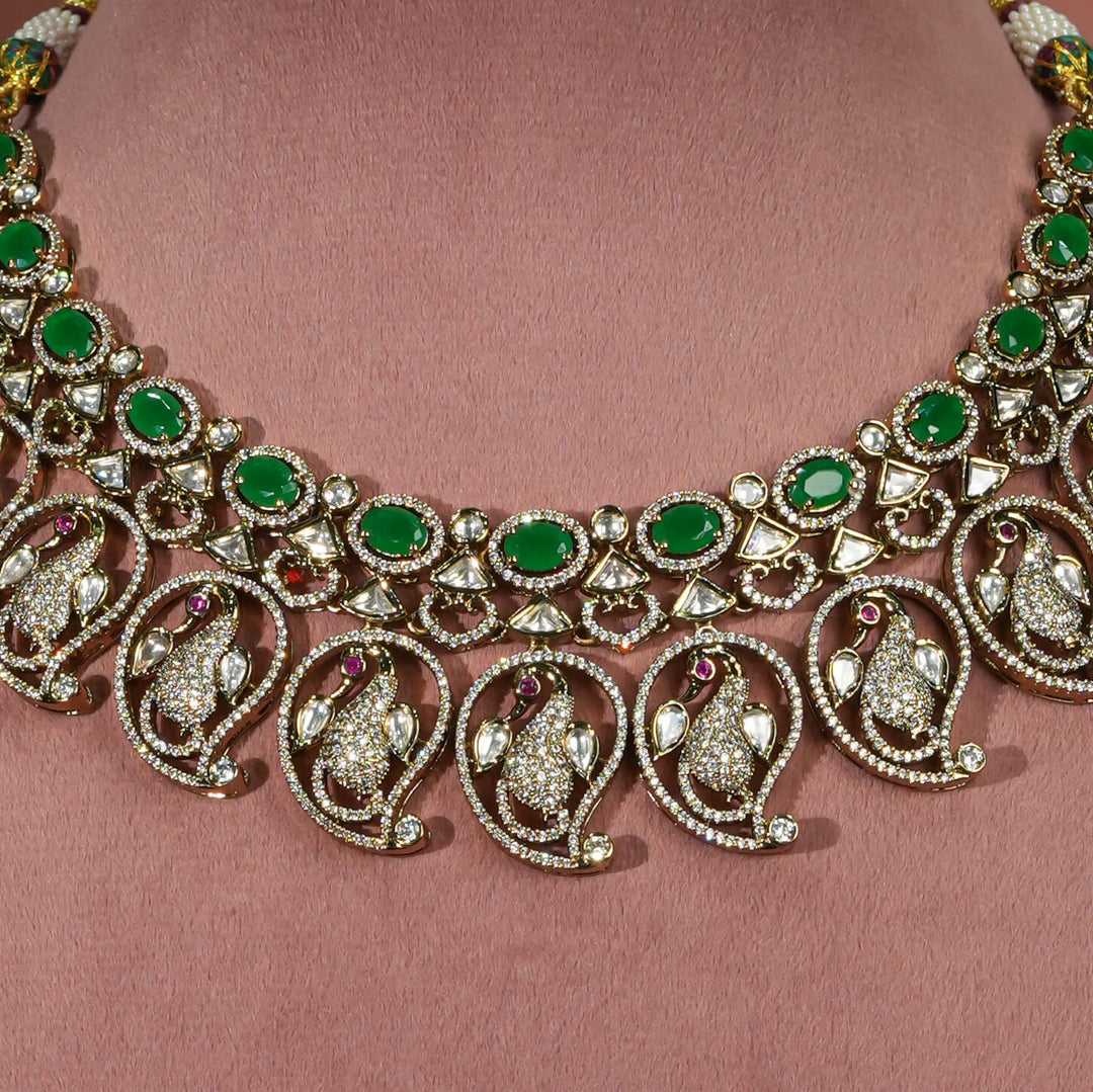 Moissanite Necklace Set