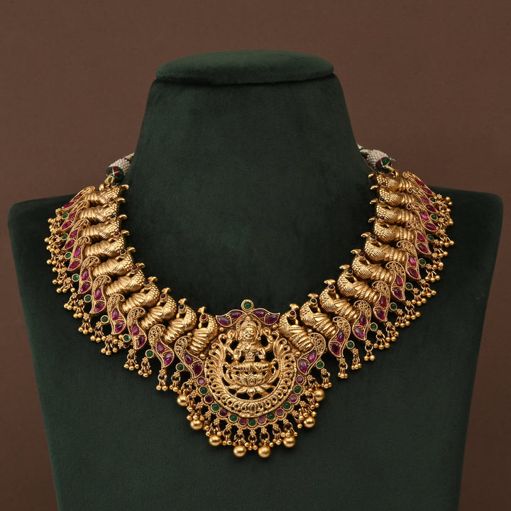 Temple Necklace Set