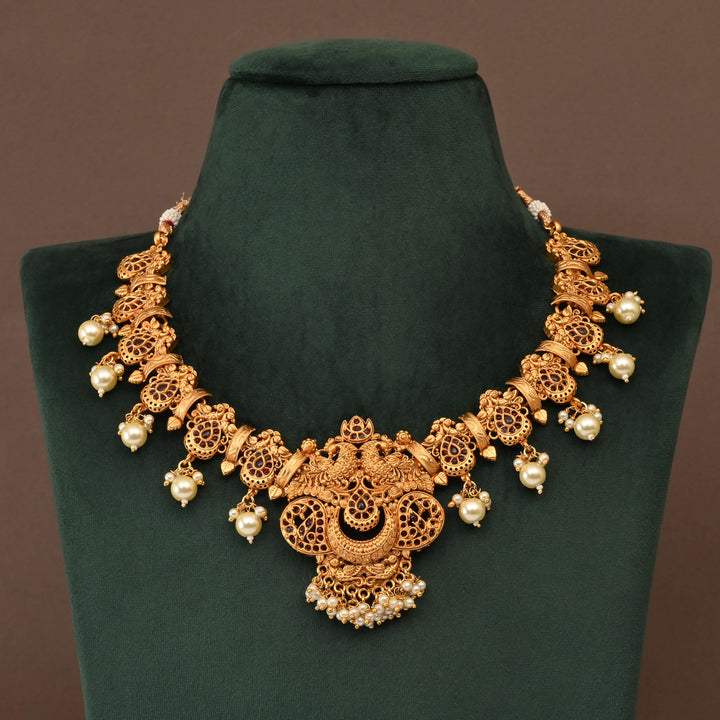 Temple Necklace Set