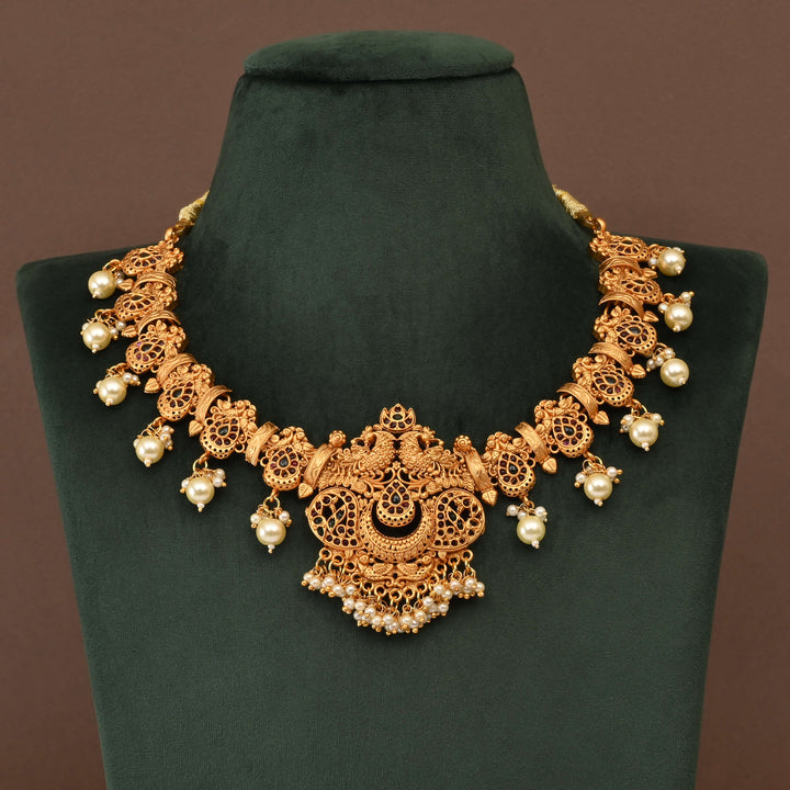 Temple Necklace Set