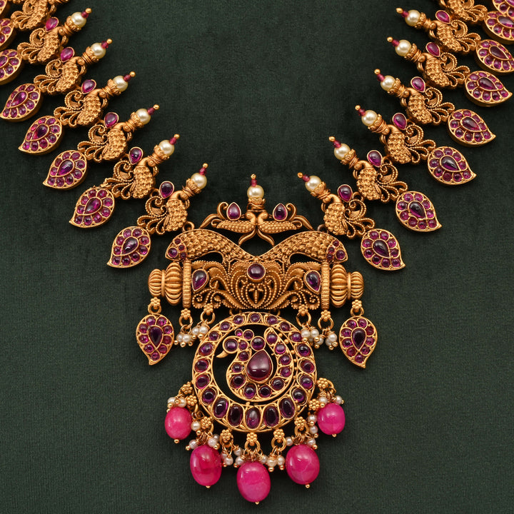 Temple Necklace Set