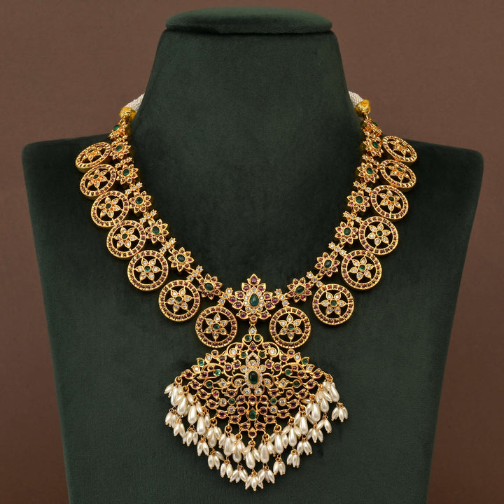 Temple Necklace Set