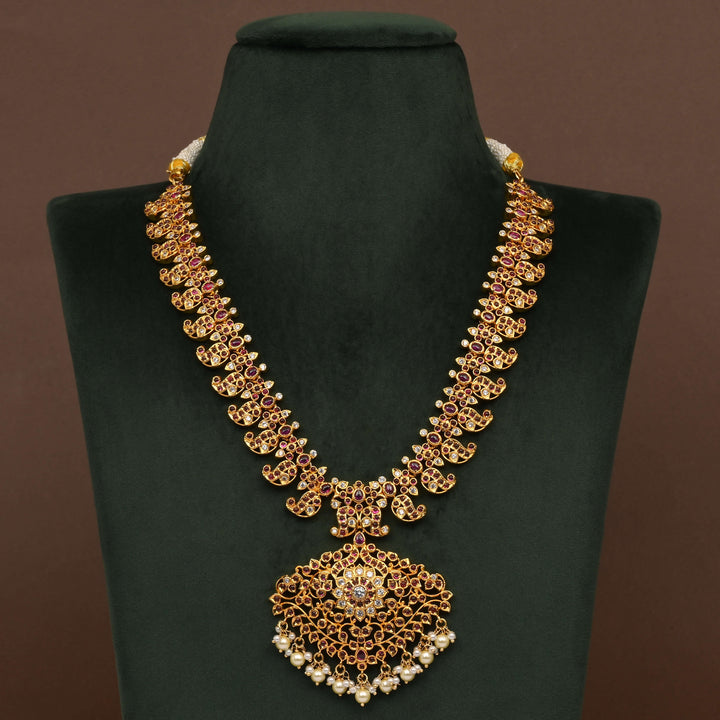Temple Necklace Set