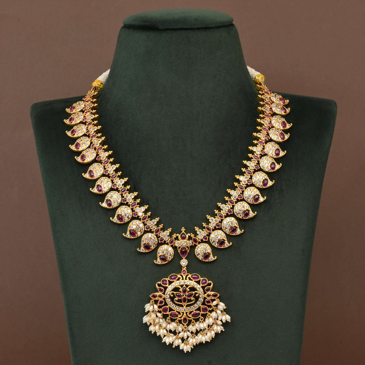 Temple Necklace Set