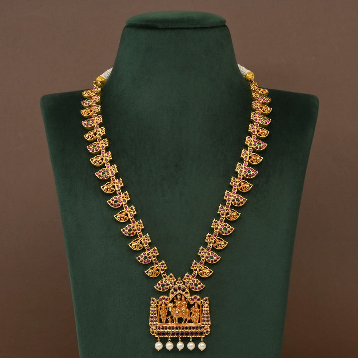 Temple Necklace Set