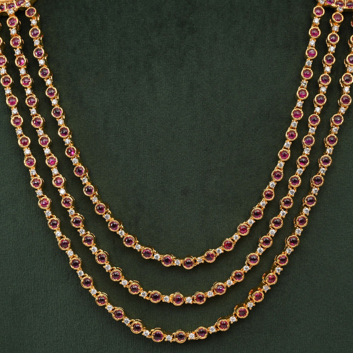 Temple Necklace Set