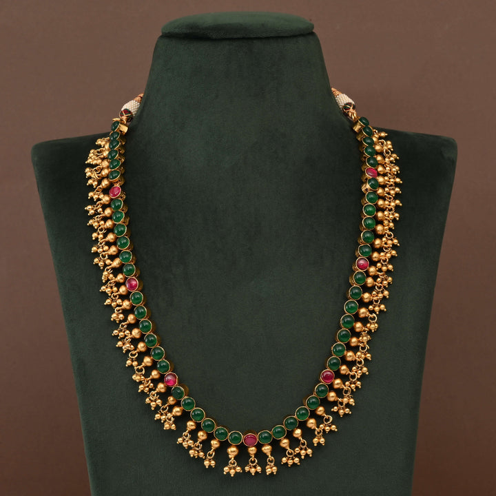 Temple Necklace Set
