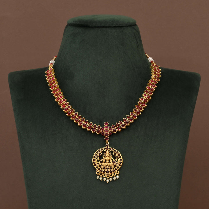 Temple Necklace Set