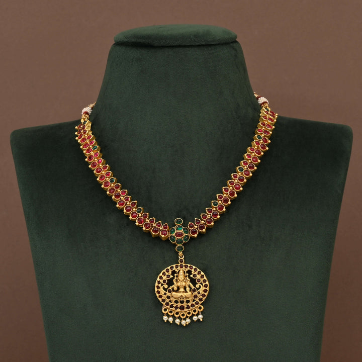 Temple Necklace Set