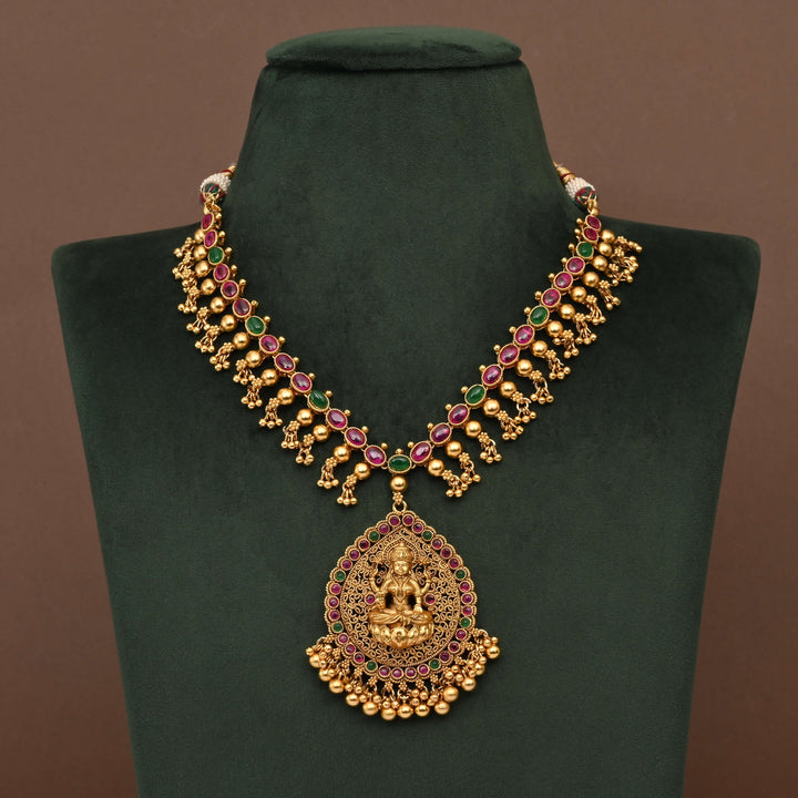Temple Necklace Set