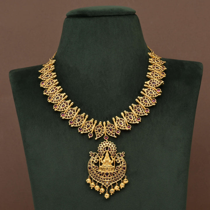 Temple Necklace Set