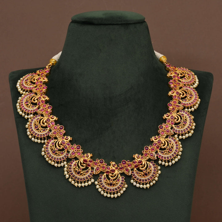 Temple Necklace Set