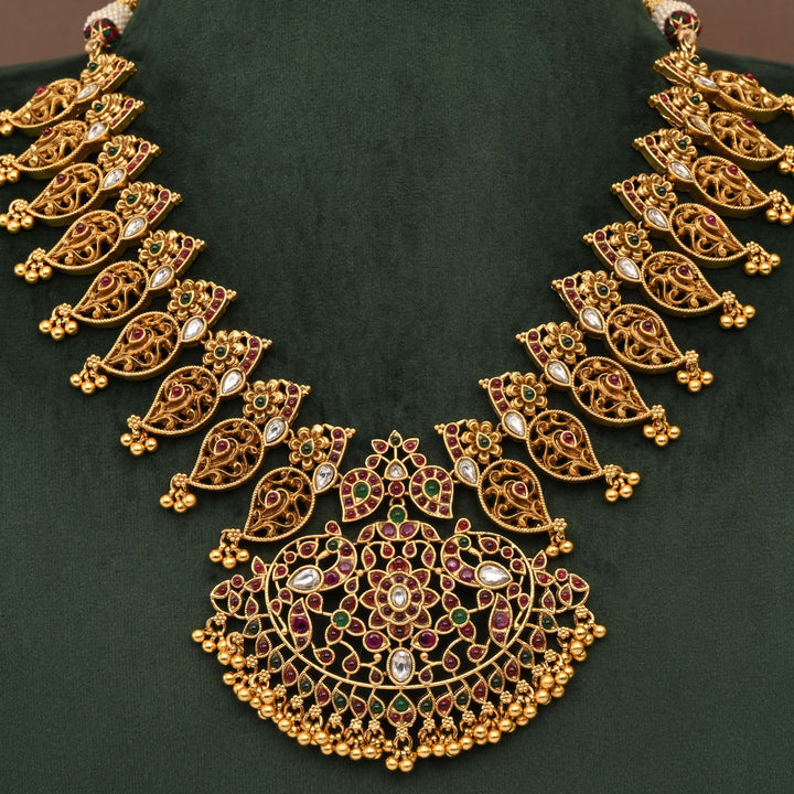 Temple Necklace Set