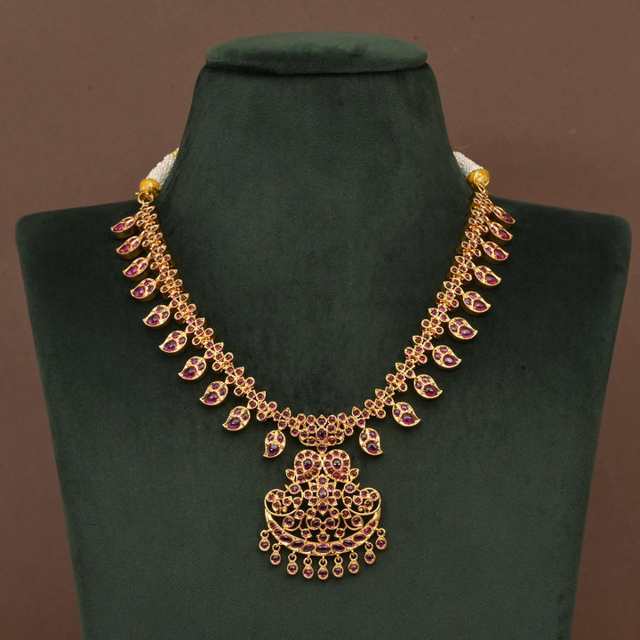 Temple Necklace Set