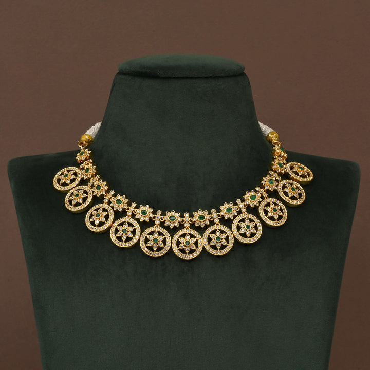 Temple Necklace Set