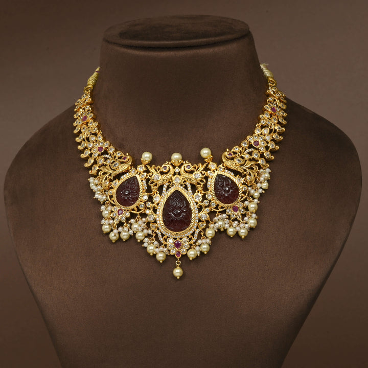 Uncut Polki Necklace Set