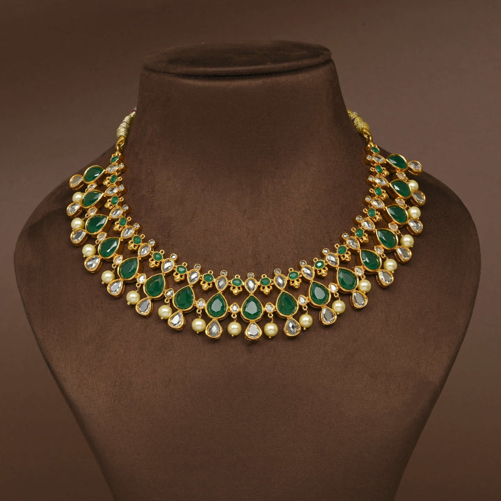 Uncut Polki Necklace Set