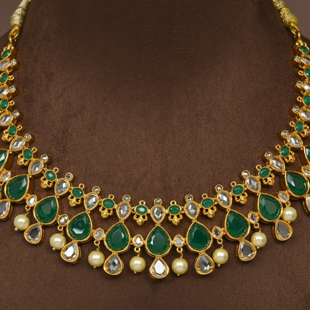 Uncut Polki Necklace Set
