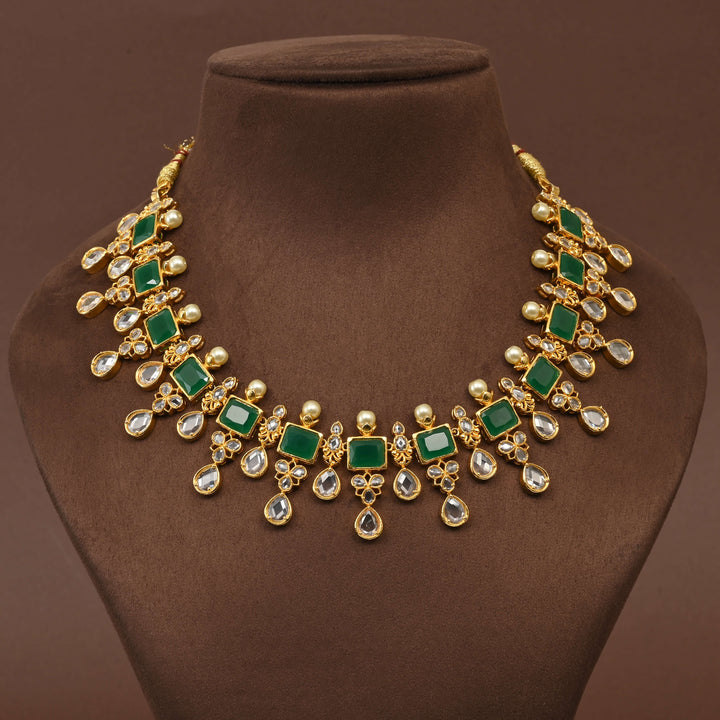 Uncut Polki Necklace Set