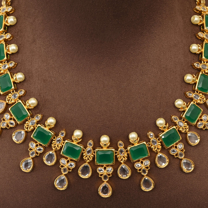 Uncut Polki Necklace Set