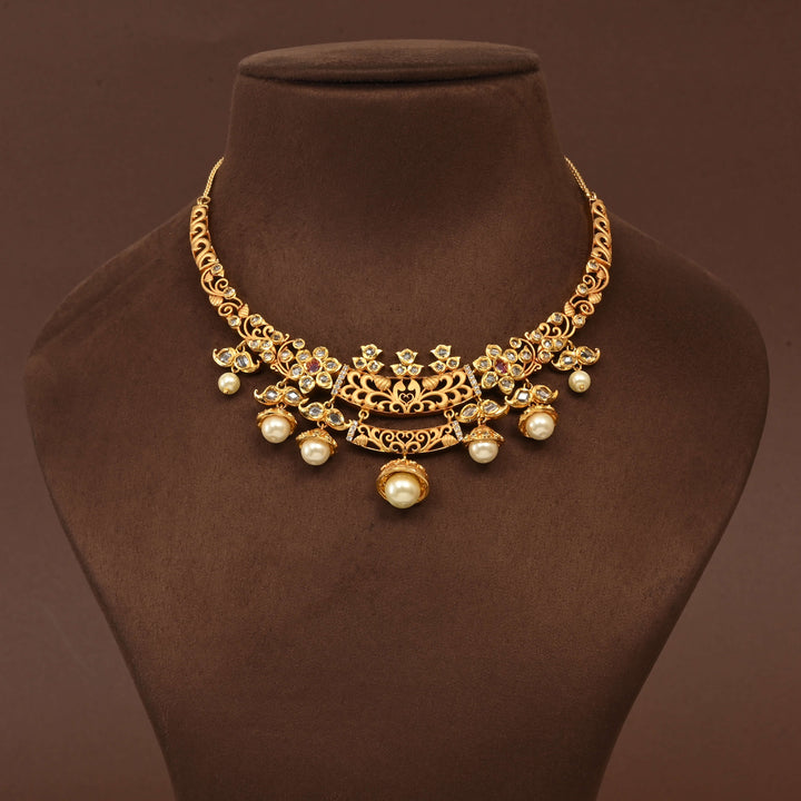 Uncut Polki Necklace Set