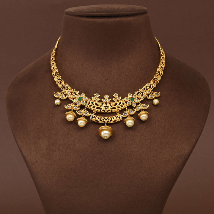 Uncut Polki Necklace Set