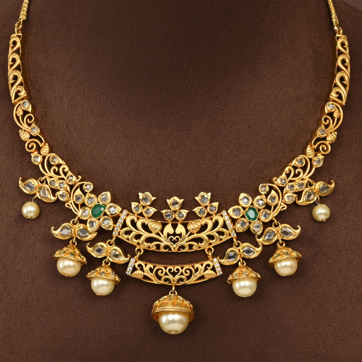 Uncut Polki Necklace Set