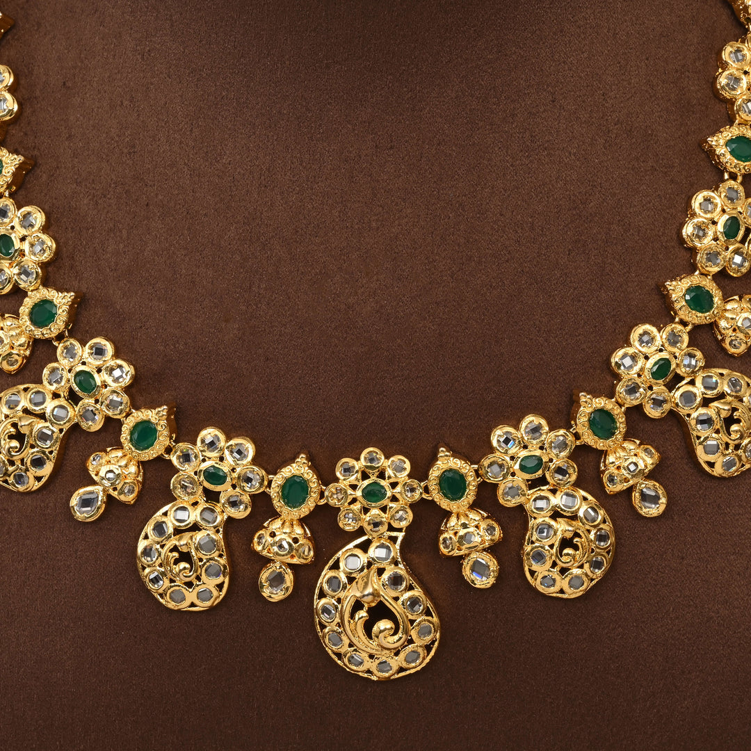 Uncut Polki Necklace Set