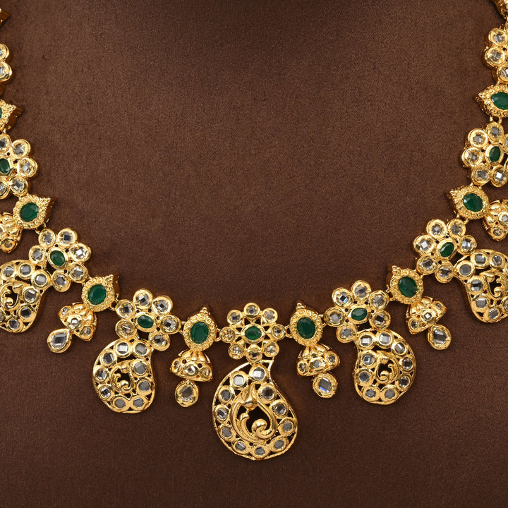 Uncut Polki Necklace Set