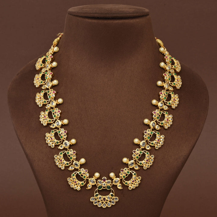 Uncut Polki Necklace Set