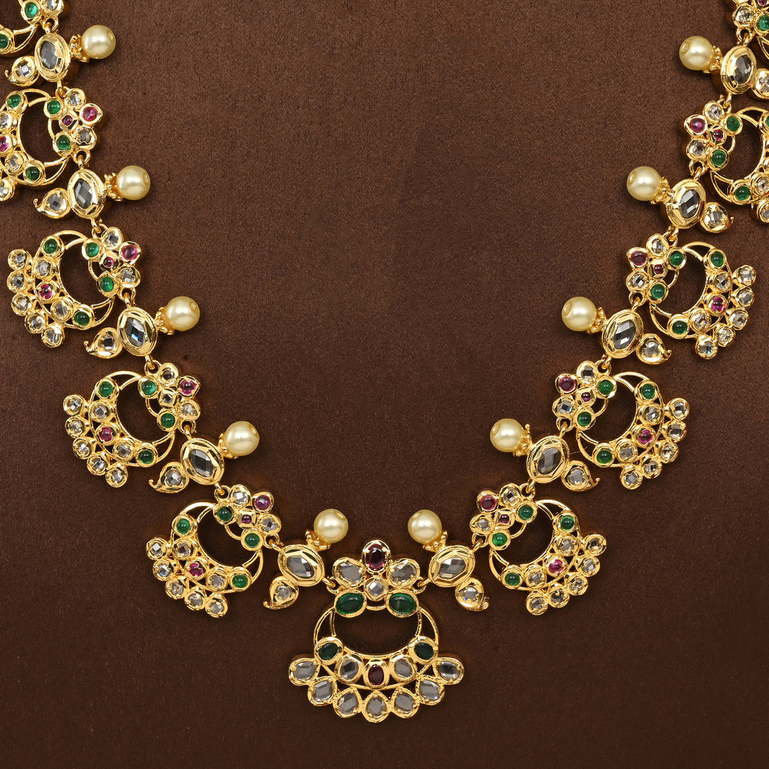 Uncut Polki Necklace Set