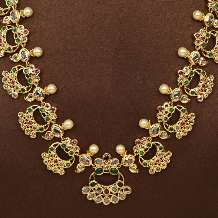 Uncut Polki Necklace Set