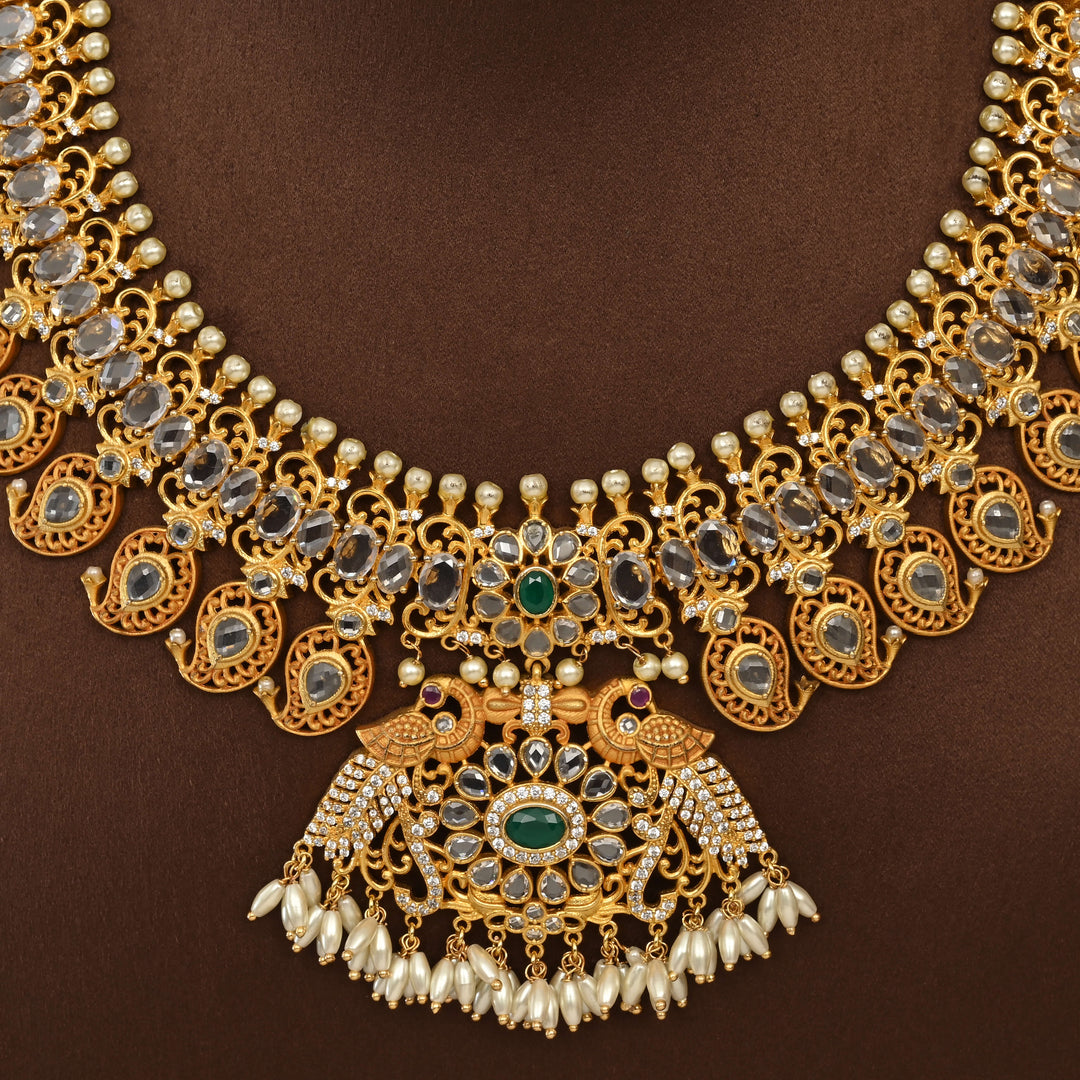 Uncut Polki Necklace Set