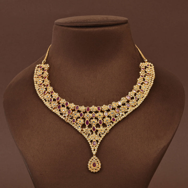 Uncut Polki Necklace Set