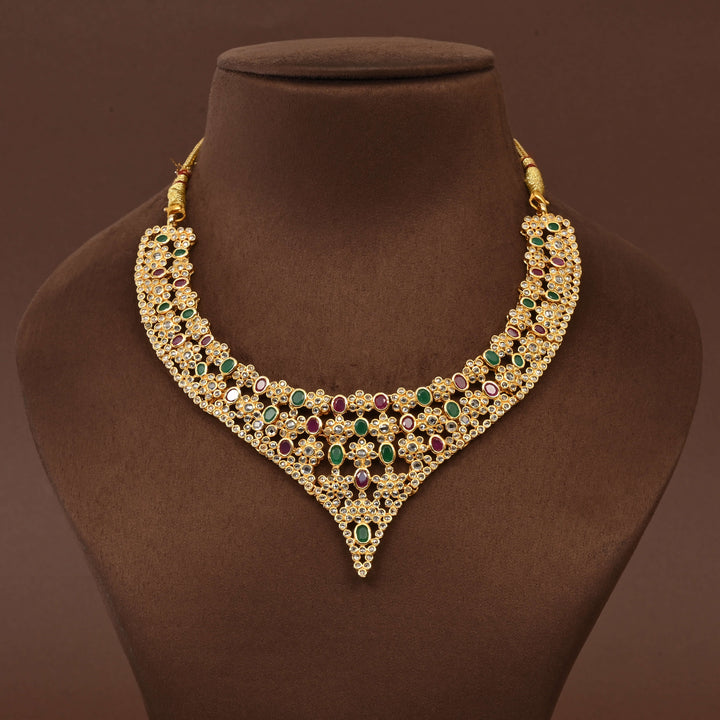 Uncut Polki Necklace Set