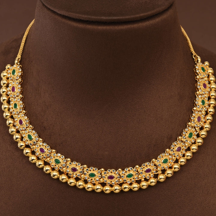 Uncut Polki Necklace Set