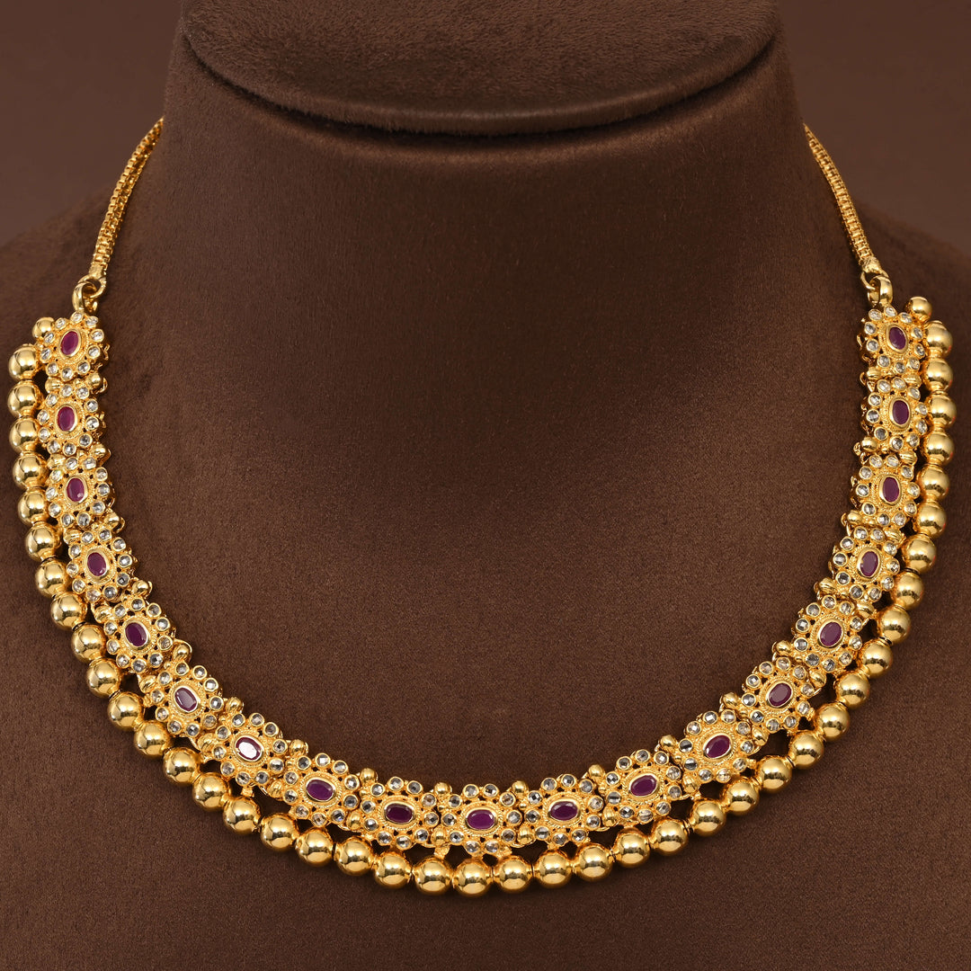Uncut Polki Necklace Set