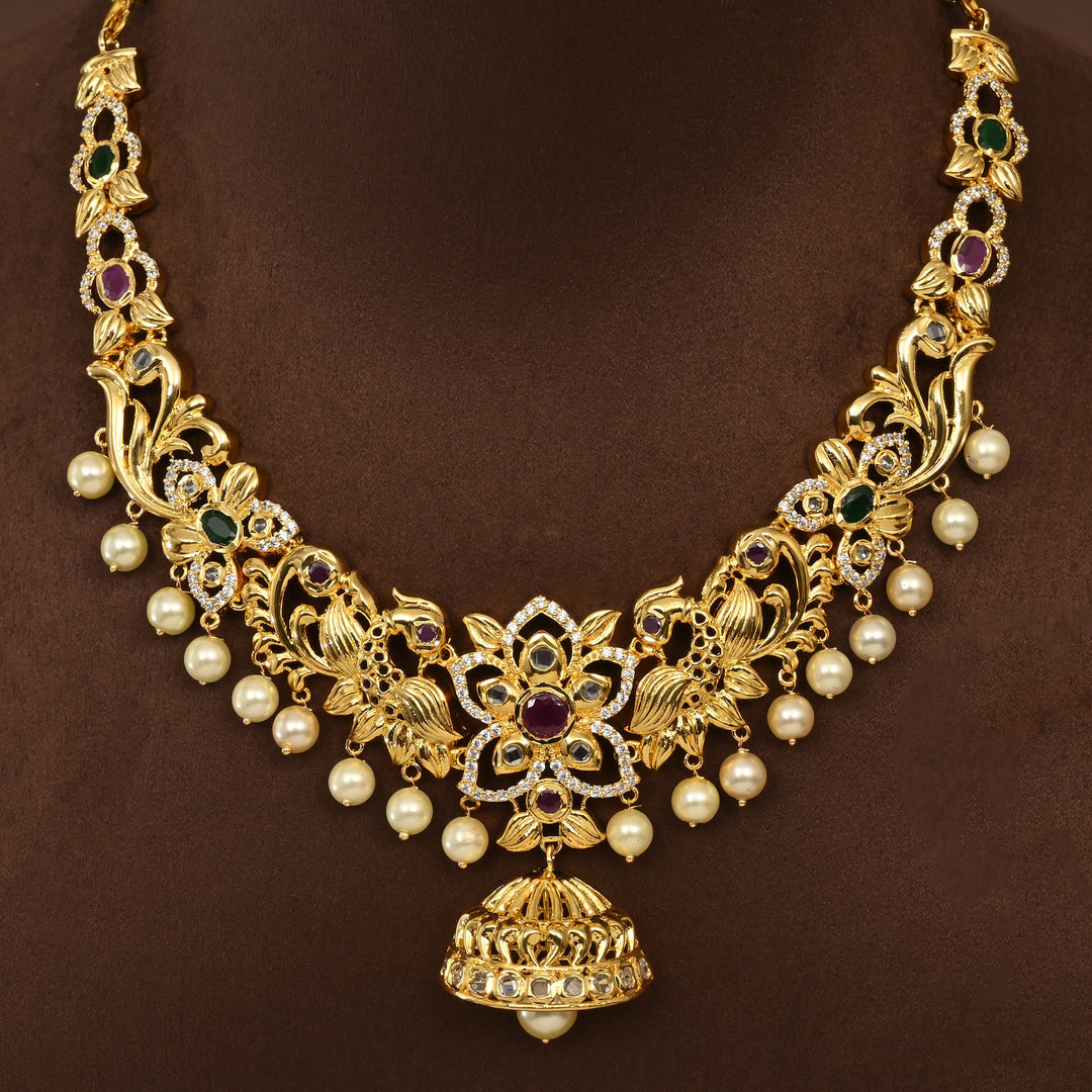 Uncut Polki Necklace Set