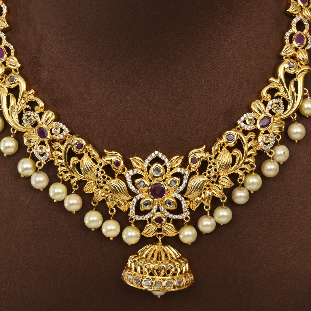 Uncut Polki Necklace Set