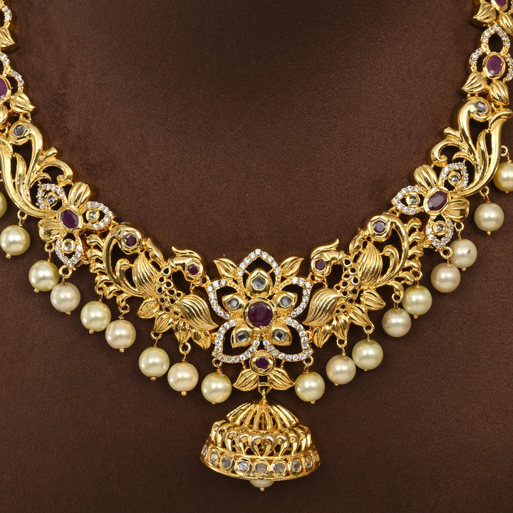 Uncut Polki Necklace Set