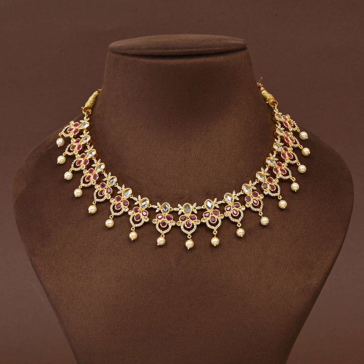 Uncut Polki Necklace Set